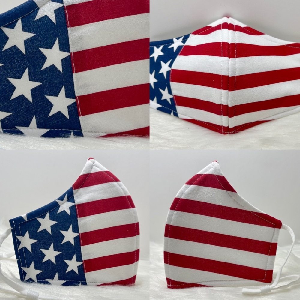 American Flag Designer Adult face mask